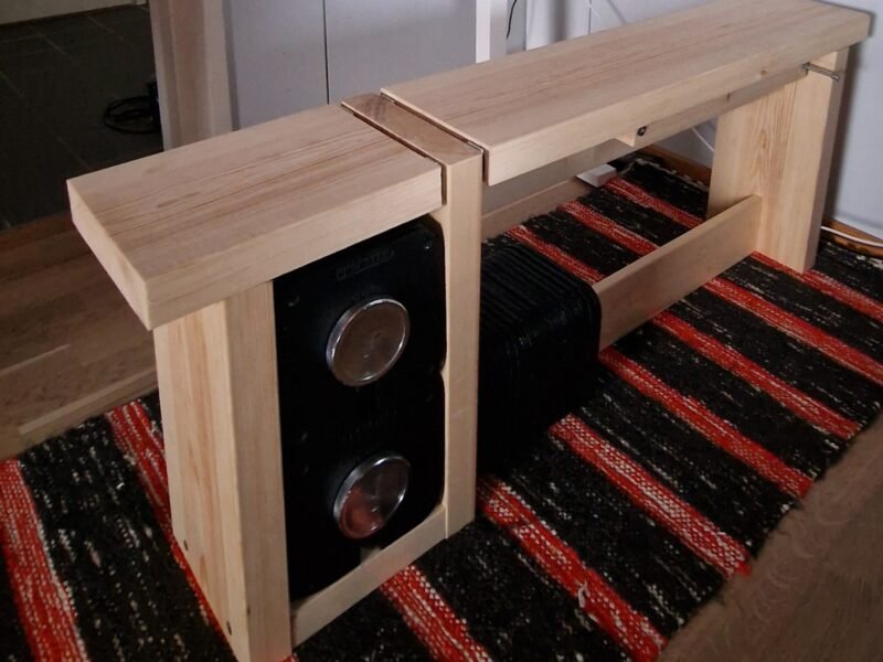 Puutöitä harrastepohjalta